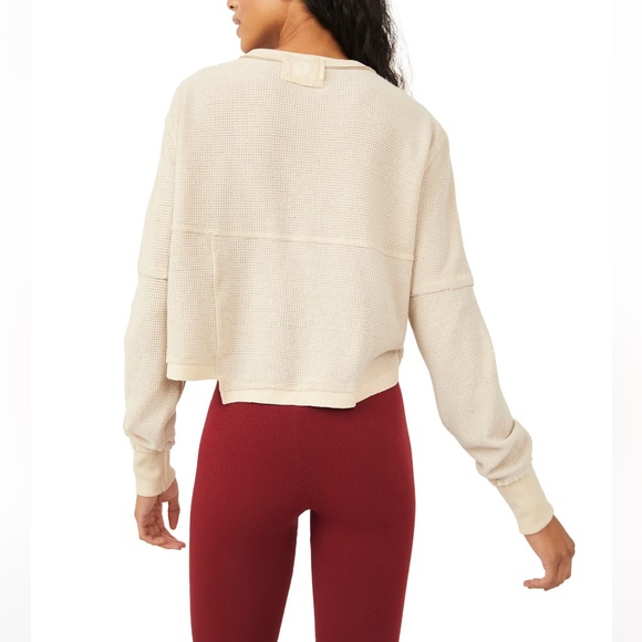 NEW Free People Movement Dream Work Layer Knitted Tee - Picture 6 of 12